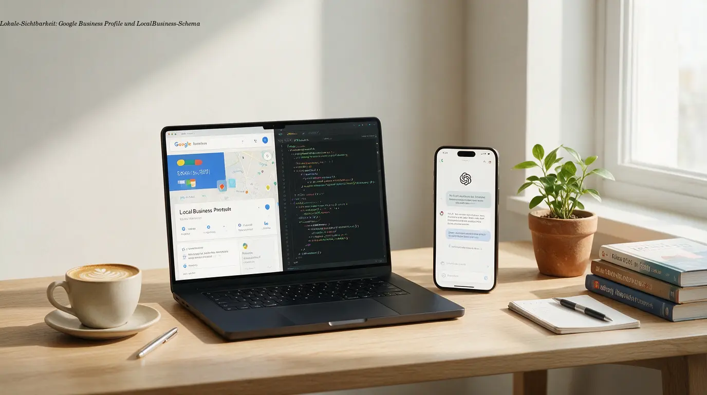 Lokale-Sichtbarkeit: Google Business Profile und LocalBusiness-Schema