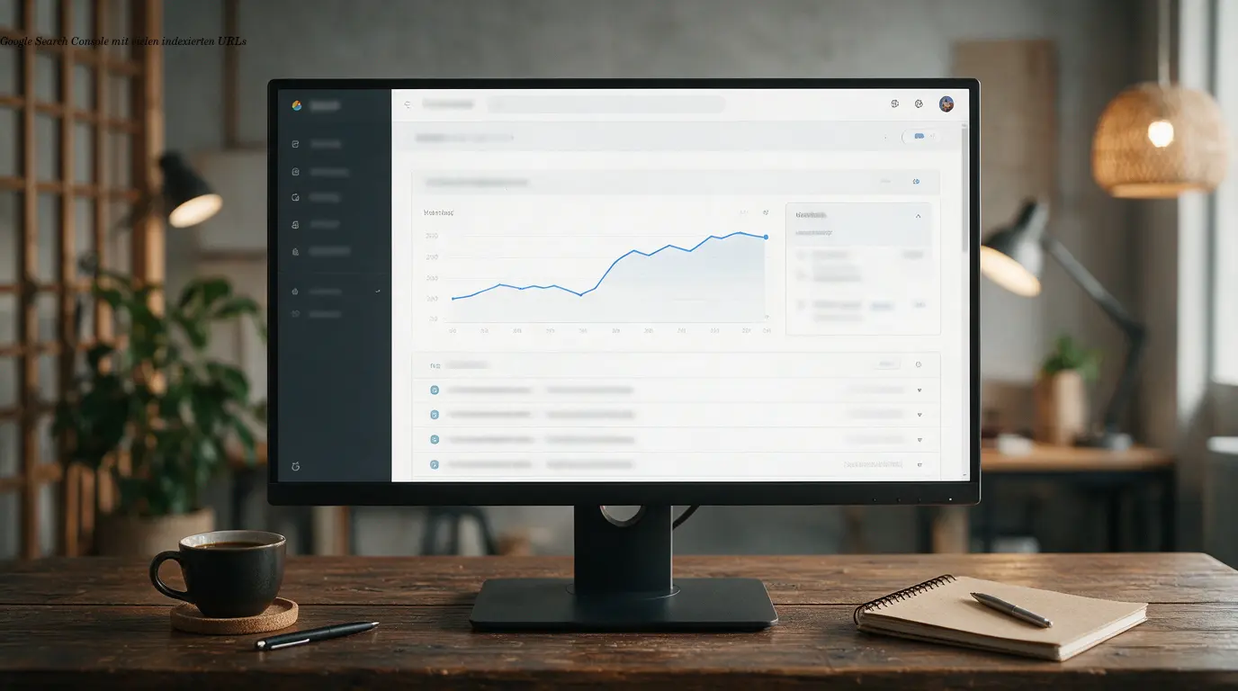 Google Search Console mit vielen indexierten URLs