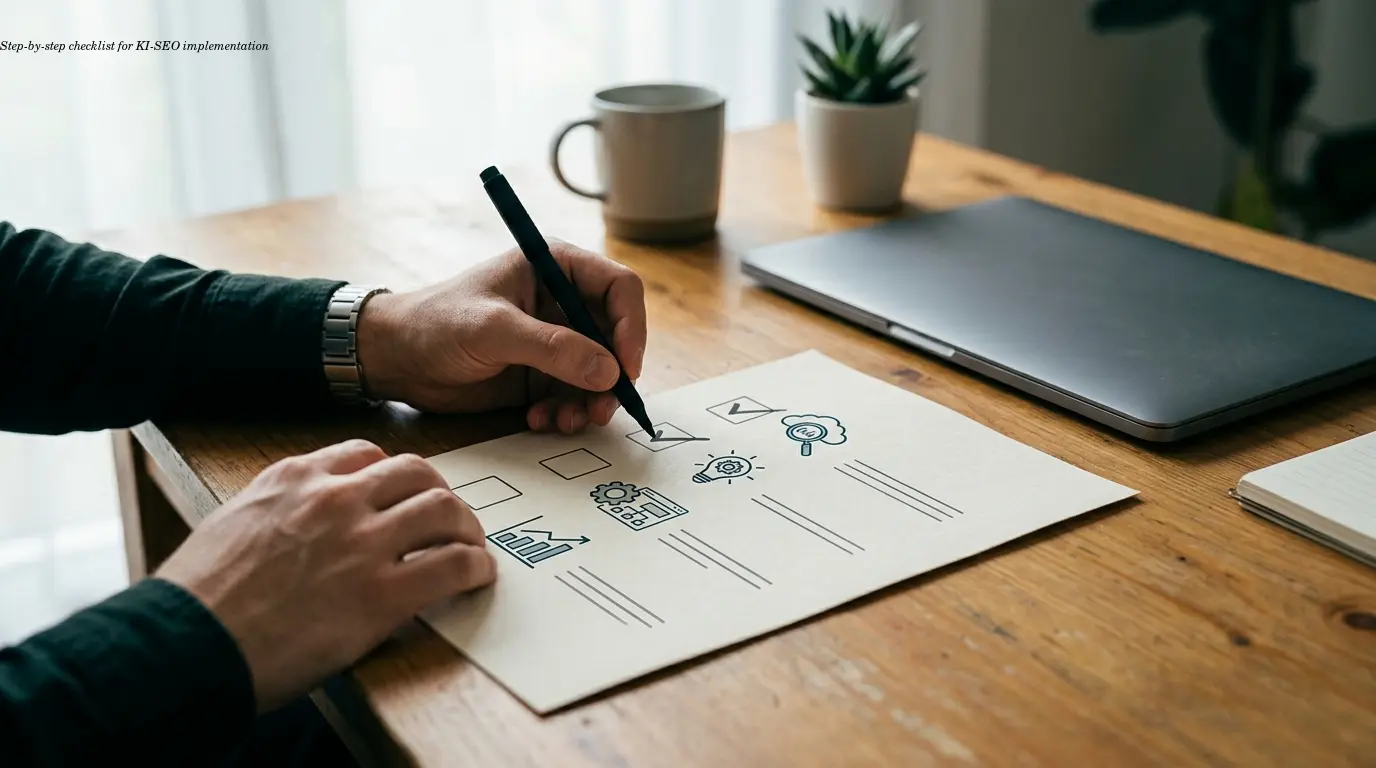 Step-by-step checklist for KI-SEO implementation