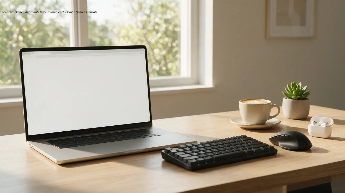 Tools zum Testen der robots.txt: Browser, curl, Google Search Console