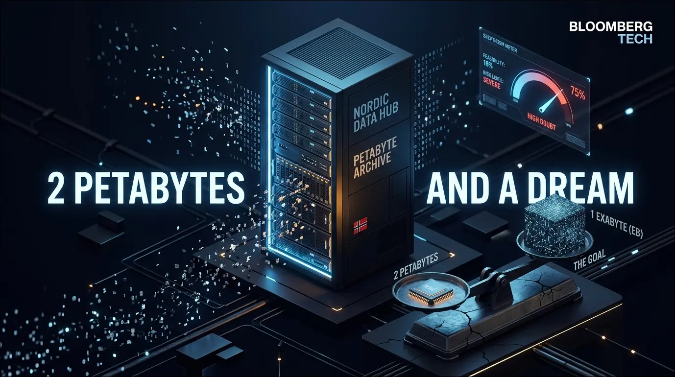 2 Petabytes and a Dream: Norway's Huawei Storage Play for LLM Training Draws Heavy Skepticism