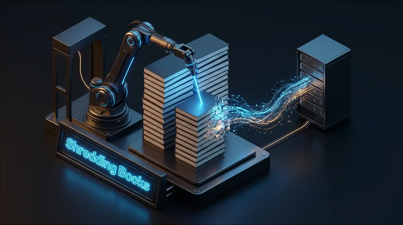 AI Firms Are Shredding Books After Scanning — But Is the Outrage Justified?