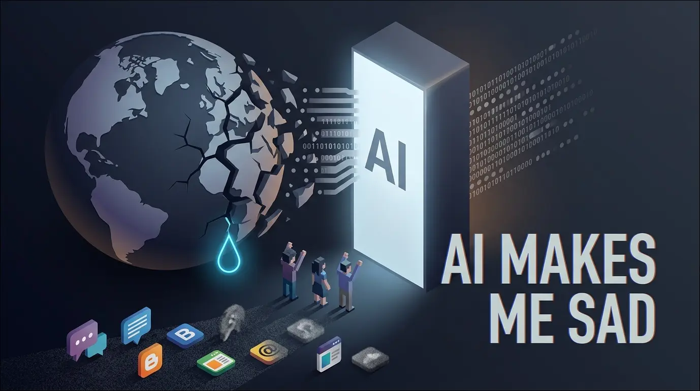 ‘AI Makes Me Sad’: Why the Tech Community Is Mourning the Internet's Lost Agency