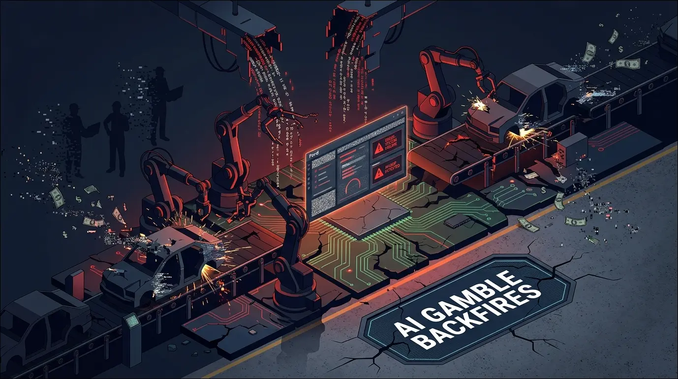 Ford's AI Gamble Backfires: When Replacing Engineers With Algorithms Costs Billions