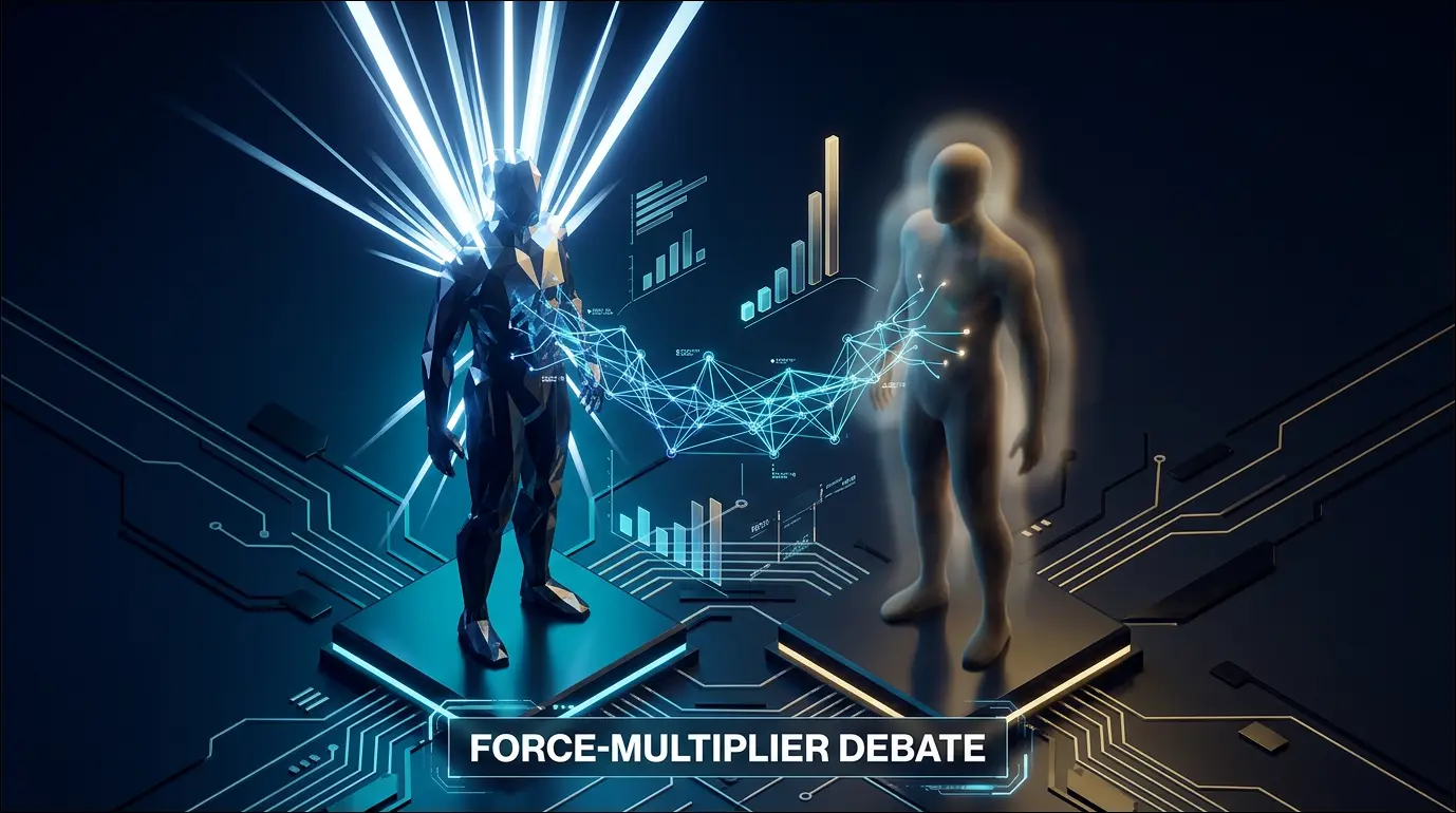 LLMs Reward Expertise — Or Just Supercharge Mediocrity? The Great Force-Multiplier Debate
