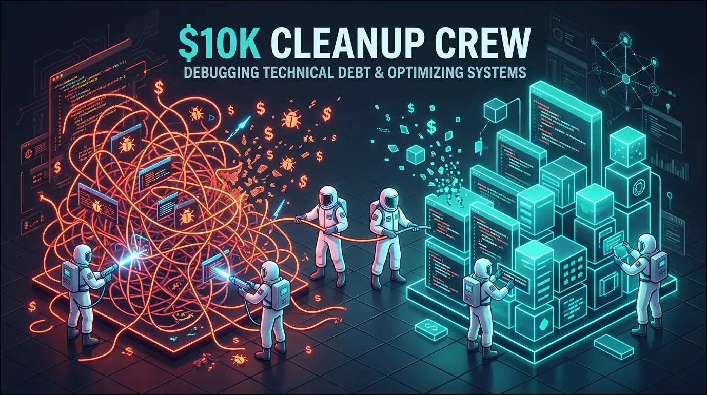 The $10k Cleanup Crew: A Startup Bets on Deleting Your AI-Generated Mess