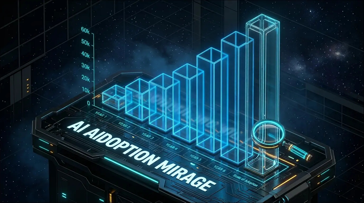 The AI Adoption Mirage: Why ‘Everyone Uses It’ Is a Statistical Sleight of Hand